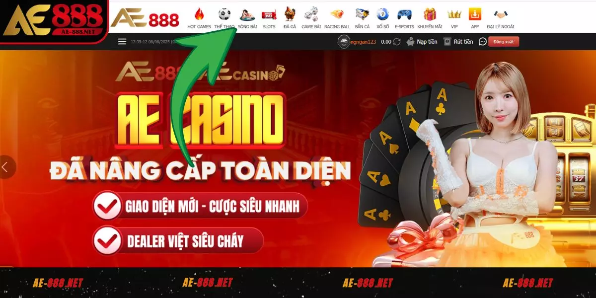 Giới thiệu Live Casino AE888